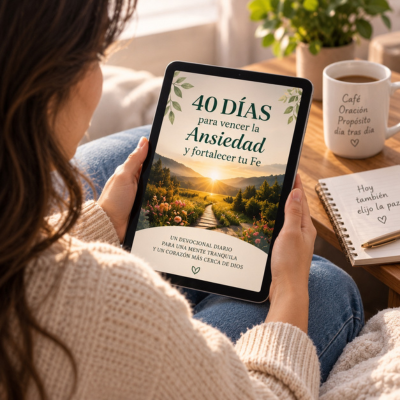 Vista interior del devocional 40 Días: reflexiones, ejercicios y oraciones (2 de 6)