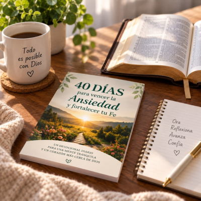 Vista interior del devocional 40 Días: reflexiones, ejercicios y oraciones (3 de 6)